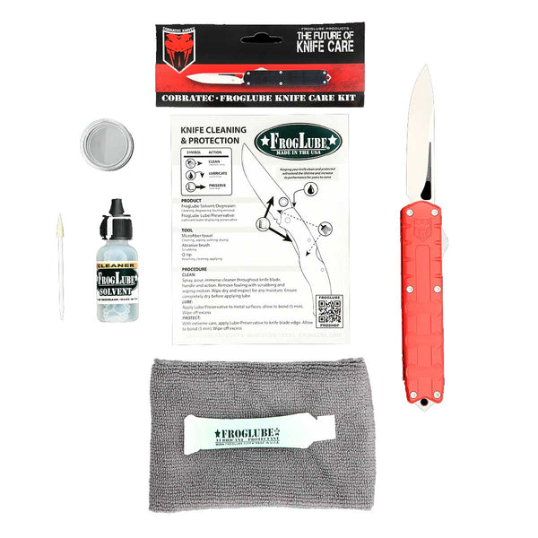 FrogLube Knife Care Kit - CobraTec Knives