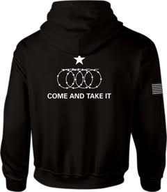 Texas Come and Take It Hoodie - Black