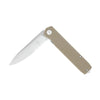 Large Cayden Tan Drop Serrated