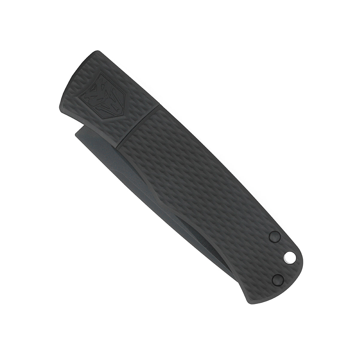 Gideon Hidden Release Red with Black Bolster - CobraTec Knives