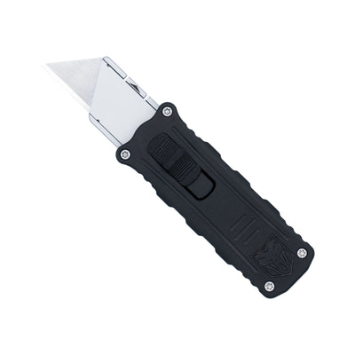OTF Utility Knife Side Button Black