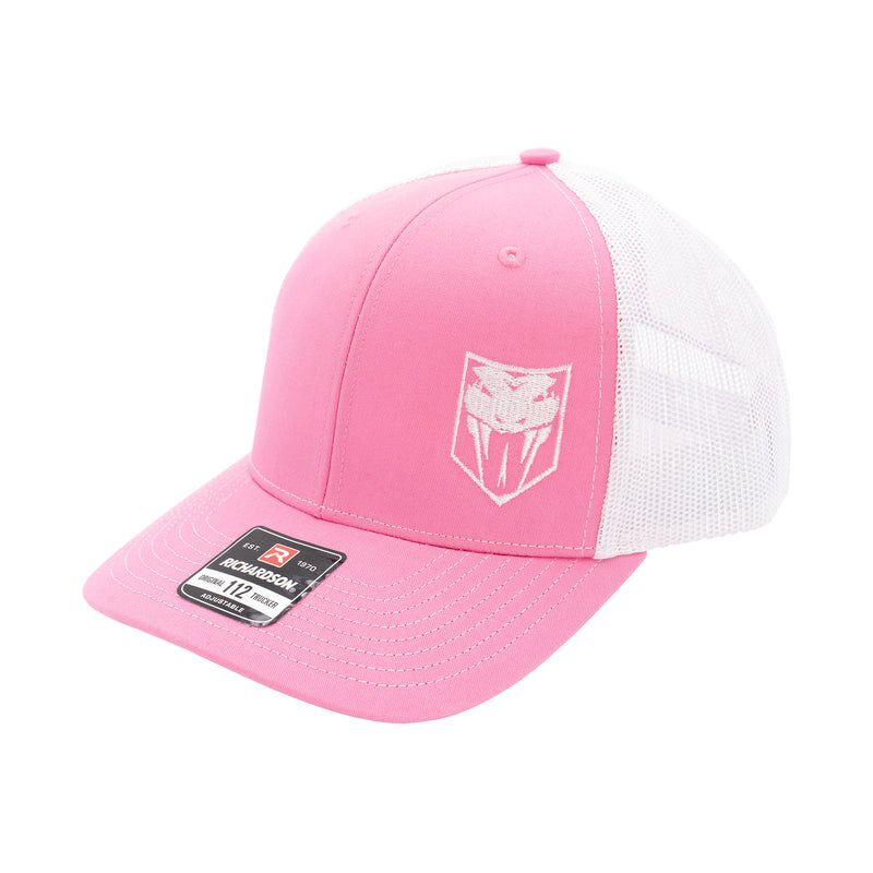 CobraTec White/Pink Cap