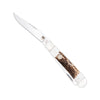 Traditional Two Blade Trapper Genuine Stag Handle