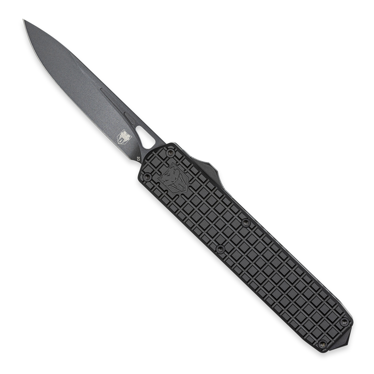 9' Burn K-Razor Otf-Knuckle Knife Automatic Knife Carbon Fiber Inlays -  China Automatic Knife, Otf