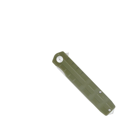 Large Kuzio OD Green Drop Serrated