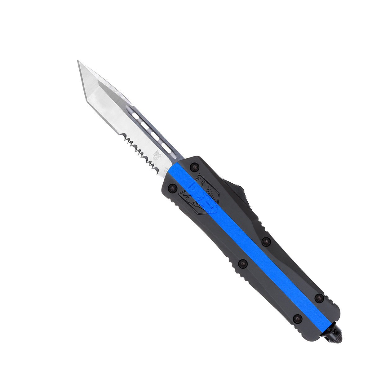 Tactical Knife with case and sharpener — Blue Line Beasts