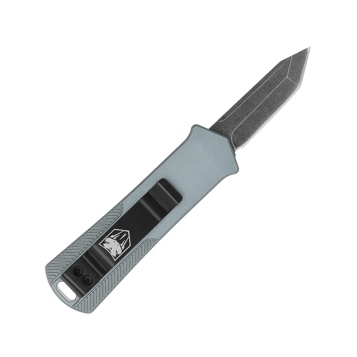 OTF Utility Knife Grey - CobraTec Knives