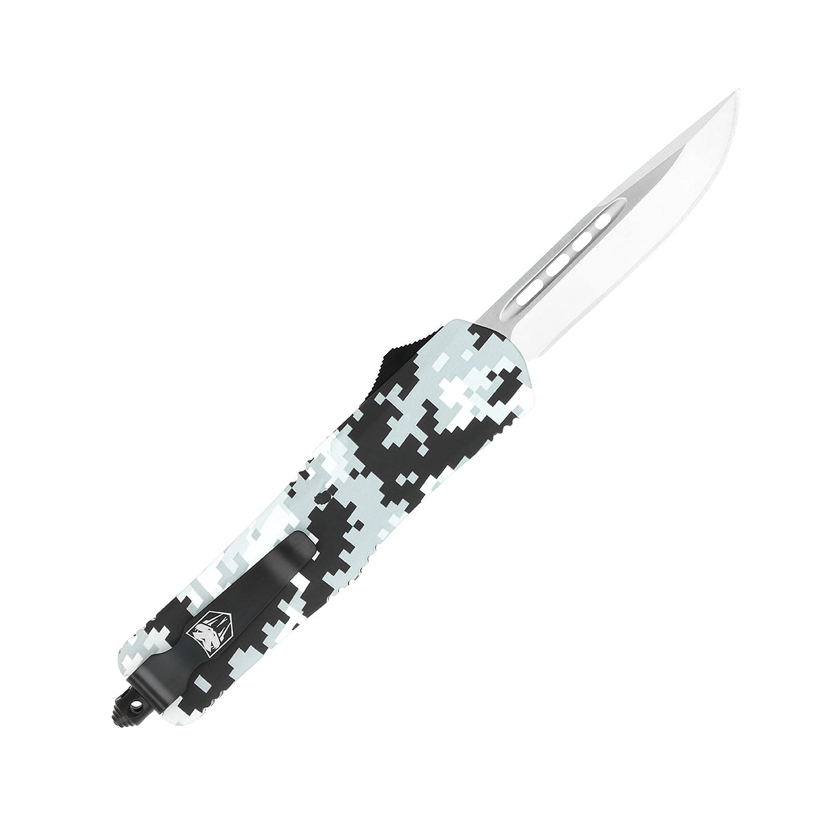 CobraTec Knives Medium FS-3 OTF Knife 3 inch Partially Serrated