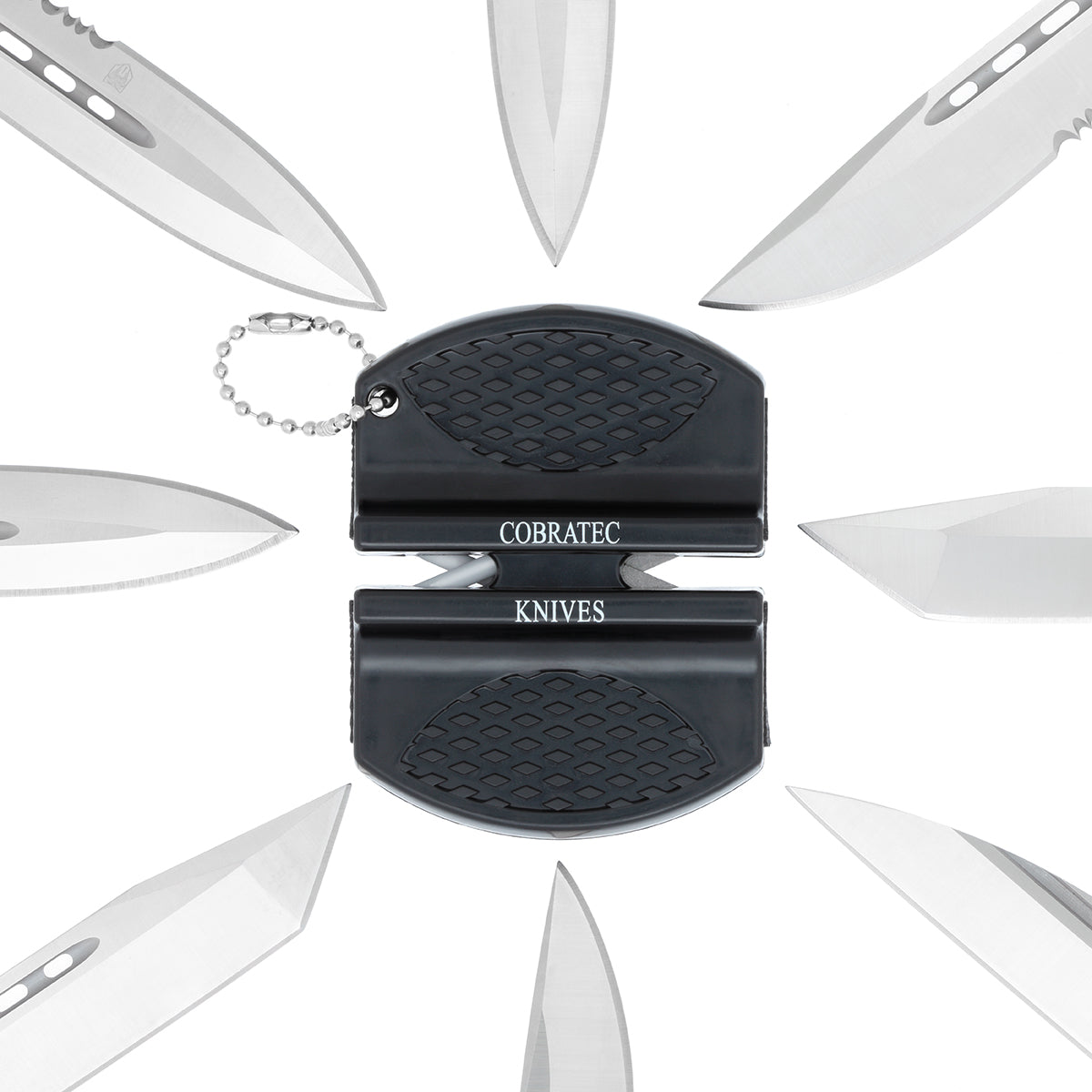 Redi Edge Black Pocket Knife Sharpener - CobraTec Knives